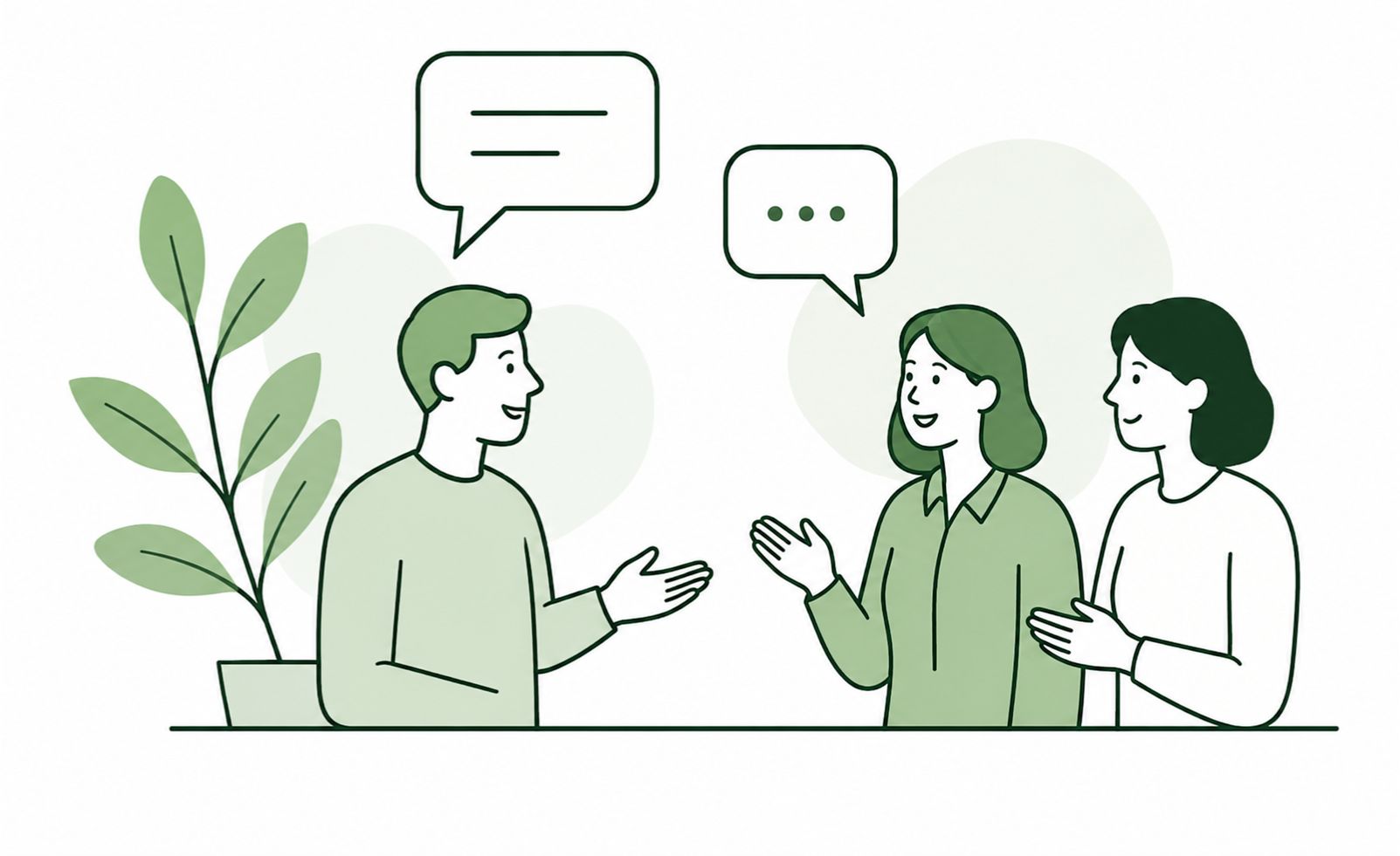 Simple illustration of civic awareness and public accountability